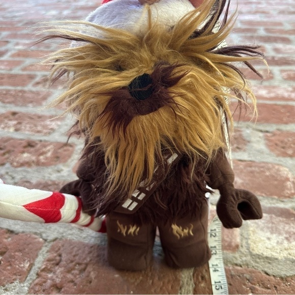 LEGO® Star Wars™ Chewbacca Holiday Plush Stuffed Animal Christmas Candy Cane - Picture 12 of 14
